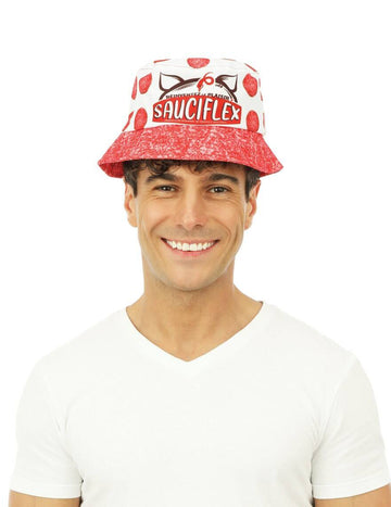 Bijela crvena kanta sauciflex apéro odrasla osoba