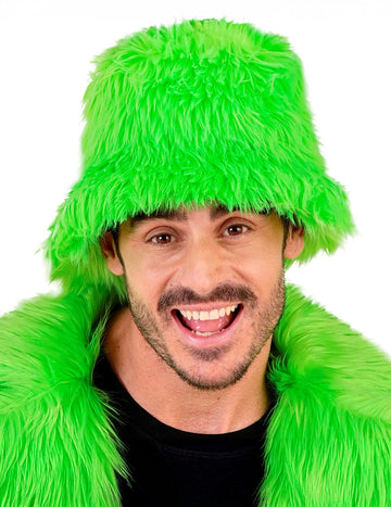 Odrasli neon zelena kosa Bob