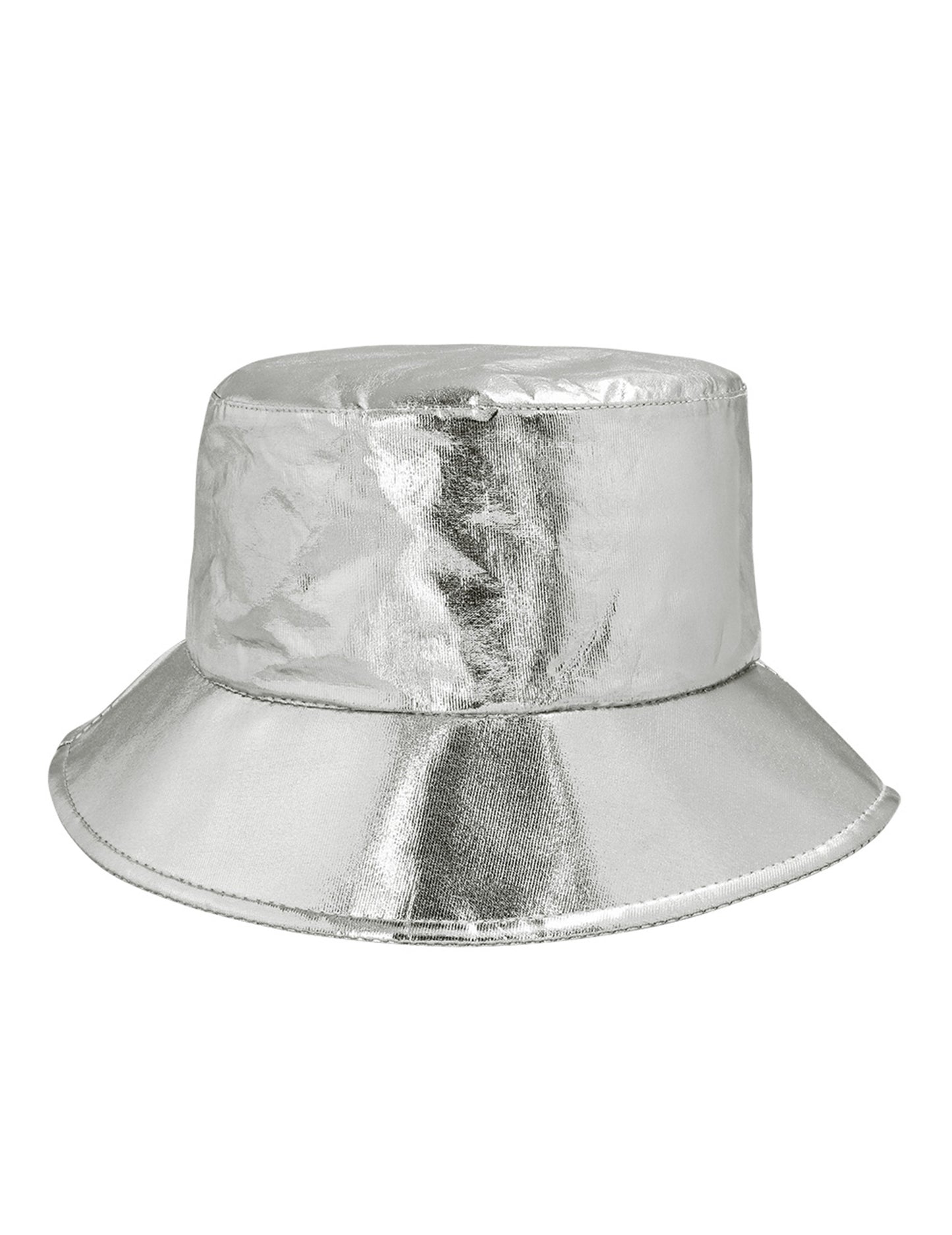 Srebrni metalni šešir za odrasle