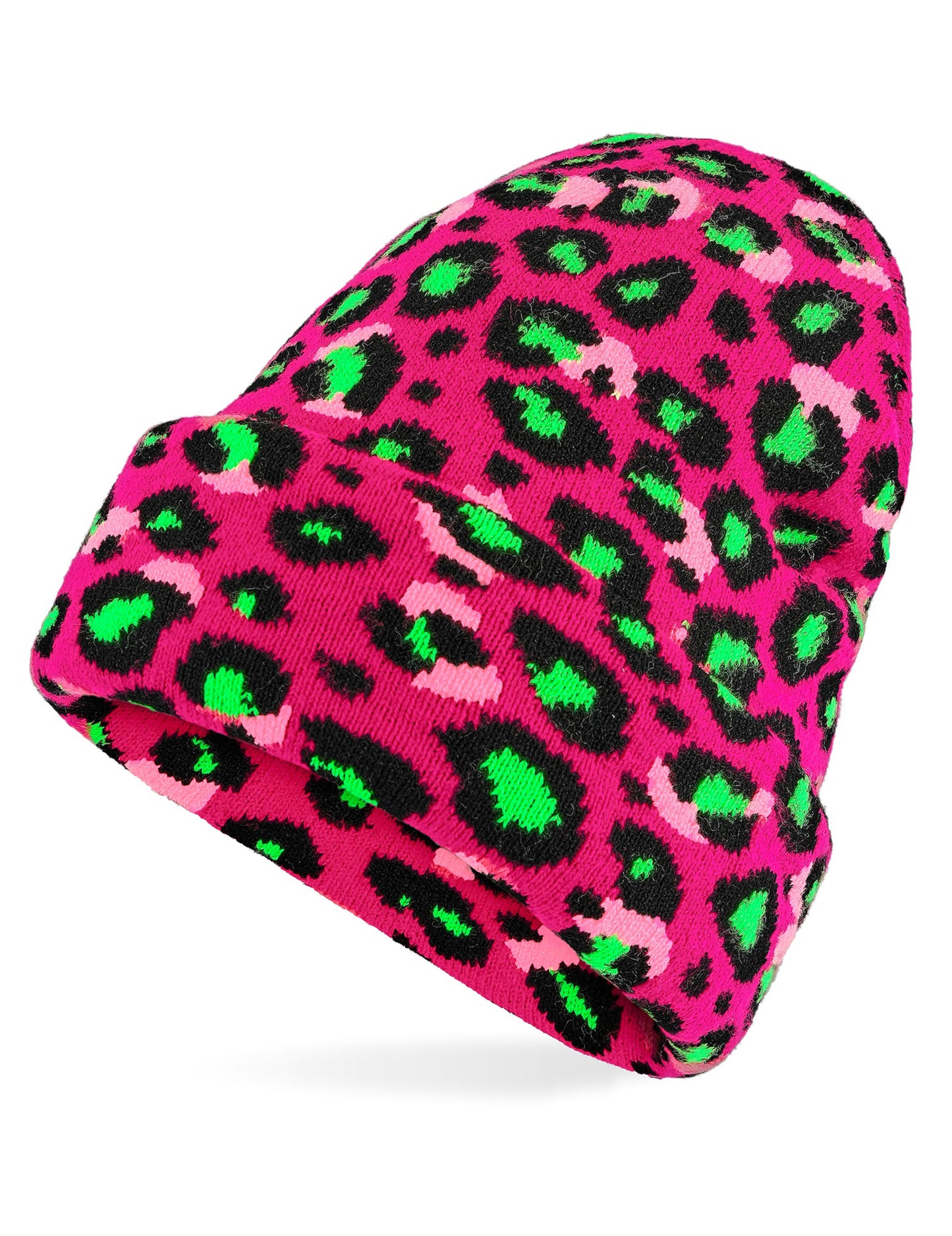 Ružičasto-zeleni fluorescentni leopard čep za odrasle 