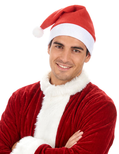 Odrasli Djed Mraz Claus poklopac