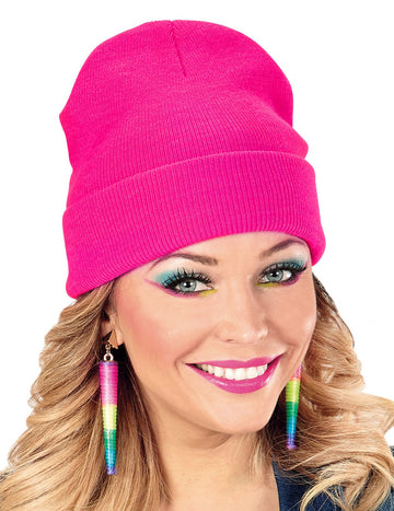 Fluorescentno ružičasta kapa za odrasle