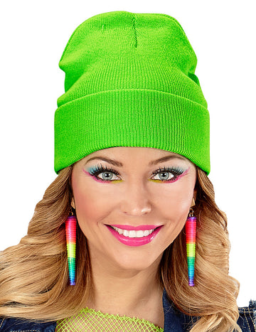 Fluorescentno zelena kapa za odrasle