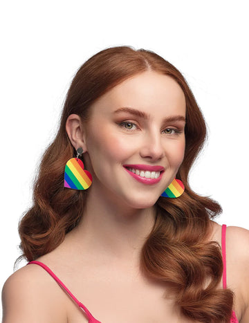 Naušnice s dugim srcem