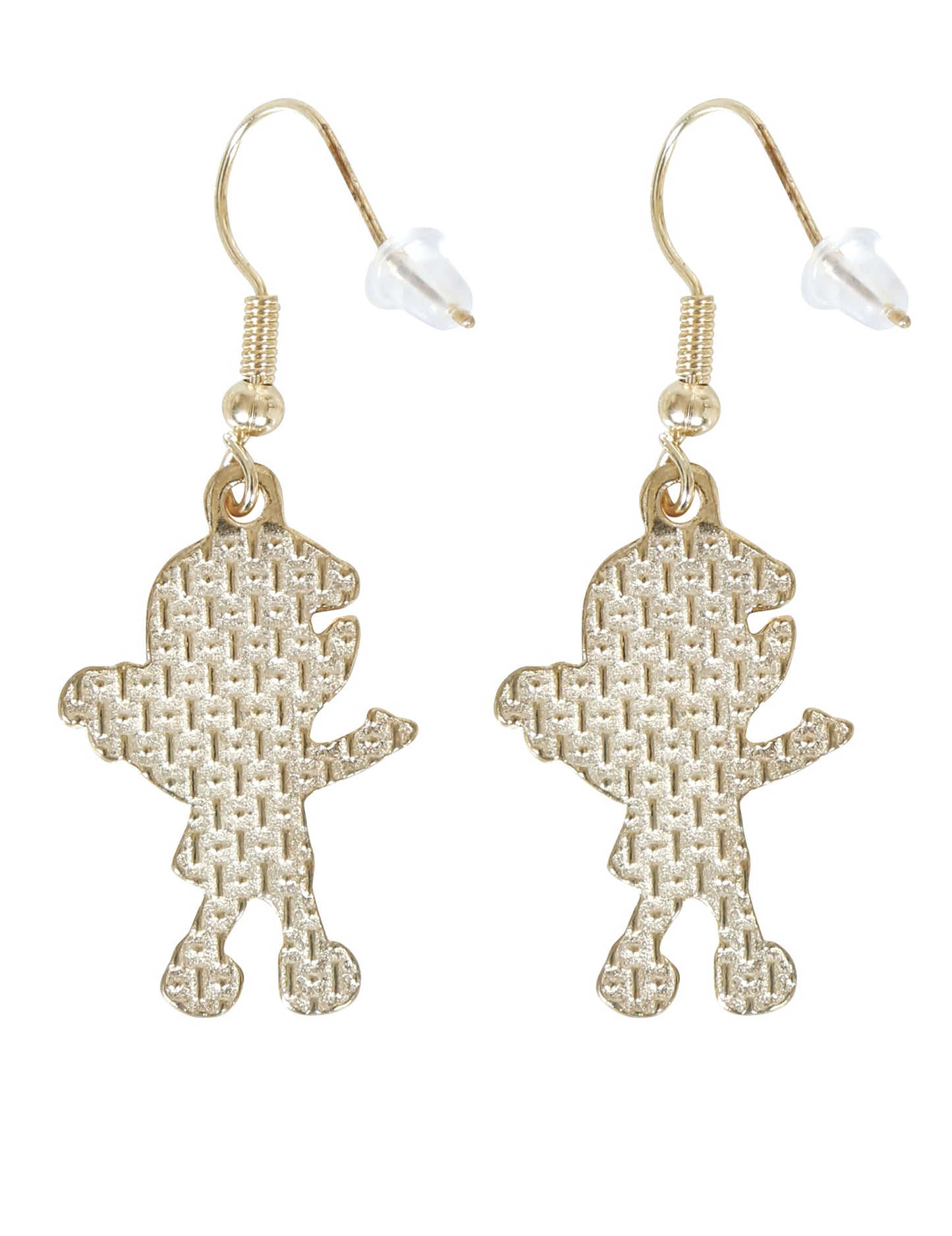 Metalne naušnice vilenjaci za Božić 