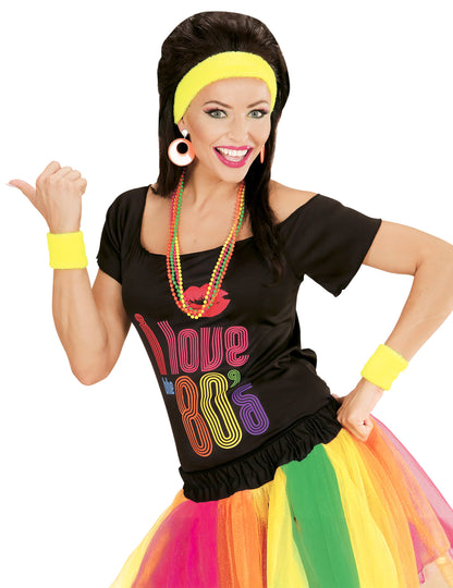 Fluo naušnice za odrasle naranče