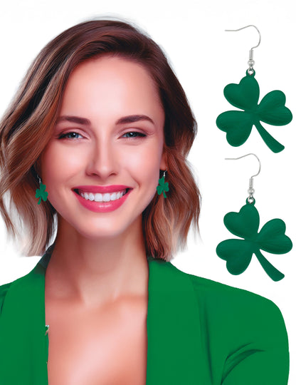 Naušnice djetelina za Svetog Patrika 