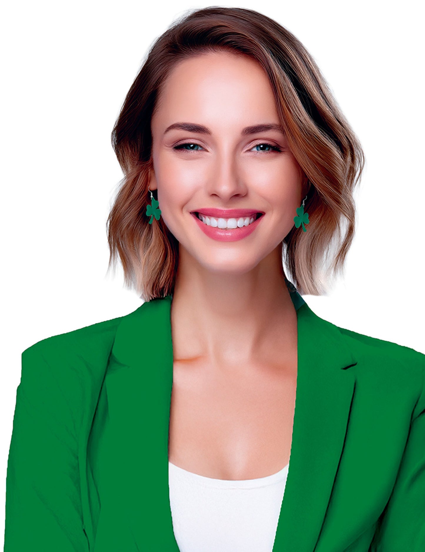 Naušnice djetelina za Svetog Patrika 