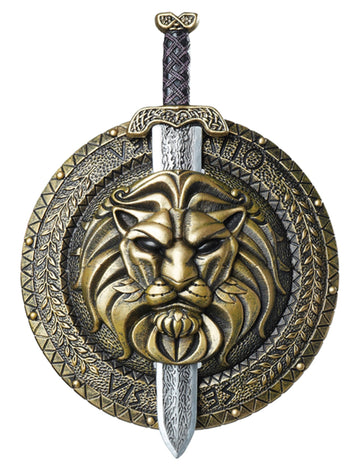 Štit i gladijatorski borbeni mač