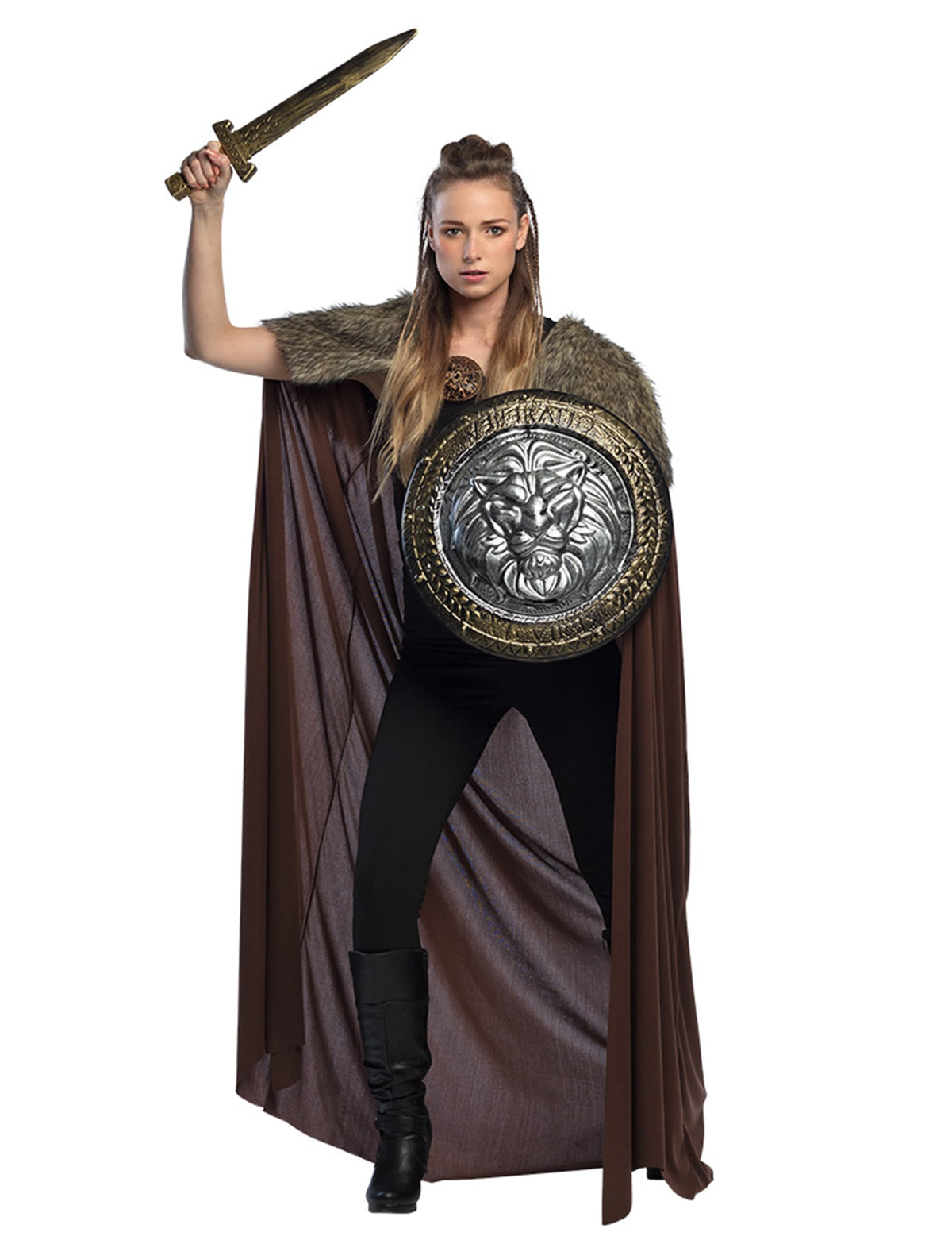 Mise en situation du Bouclier et Epée de Combat gladiateur