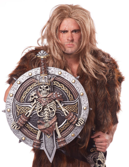 Plastični štit i viking mač