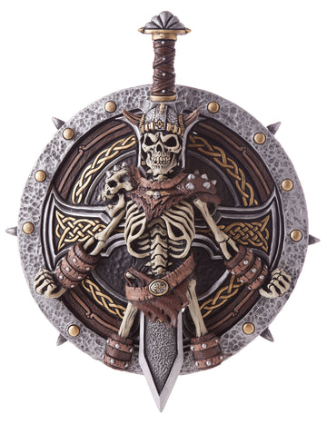 Plastični štit i viking mač