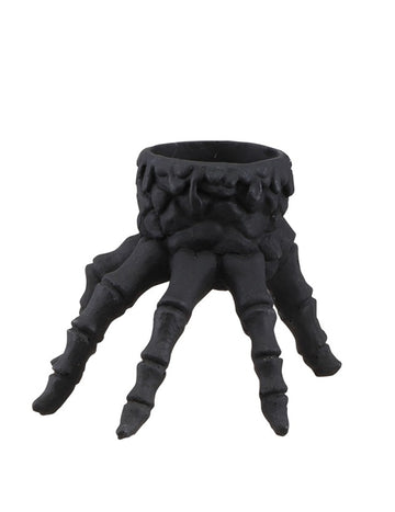 Crni kostur držač svijeća 13 cm