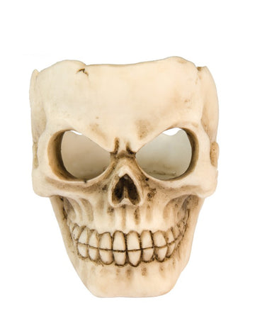 Nasmiješeni držač svijeća s lubanjem 6 cm