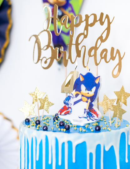 Sonic Prime 9 cm rođendanska svijeća