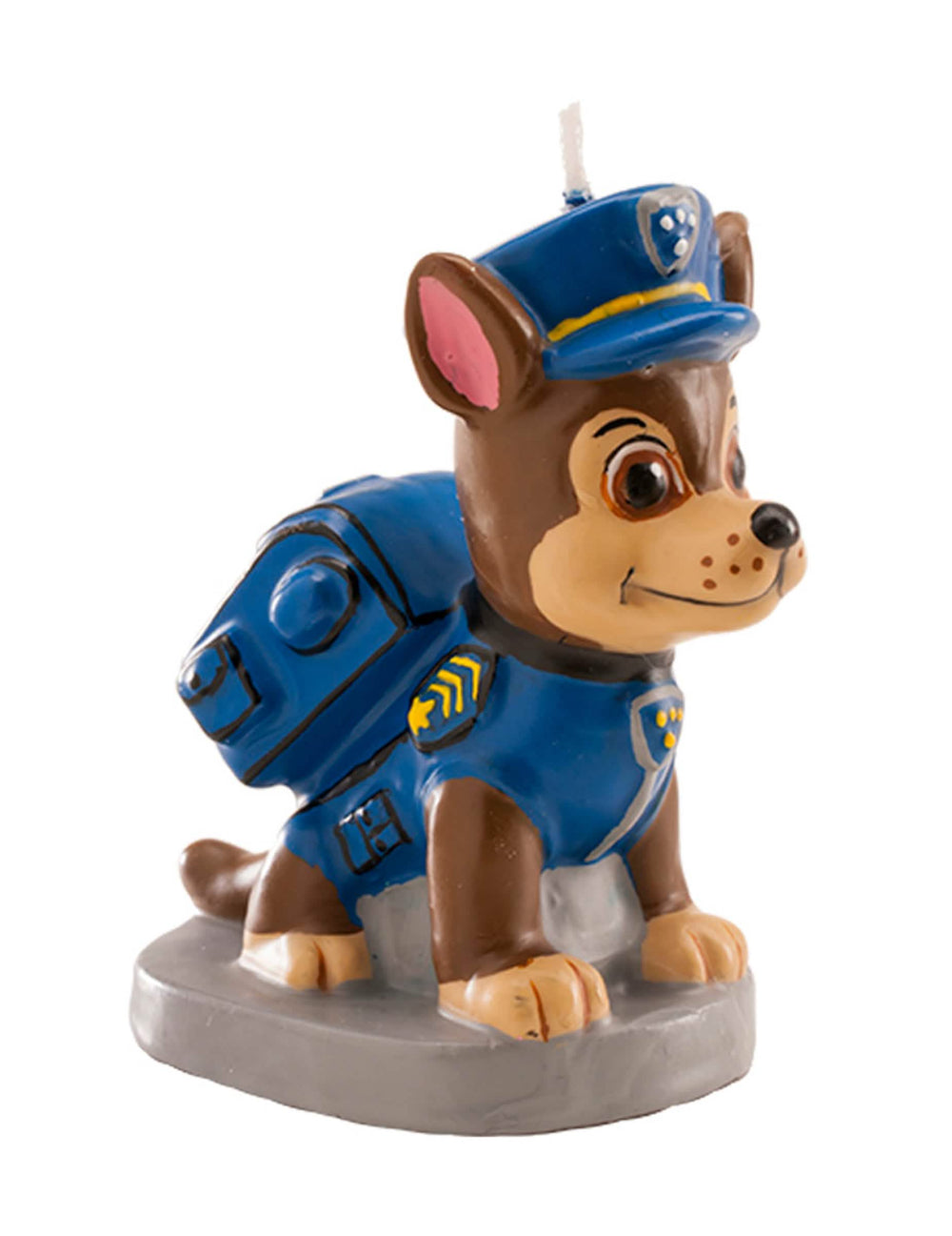 Svijeća Paw Patrol Chase za dijete plava u obliku figurice