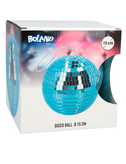 Vue de l'emballage de la boule à facettes disco