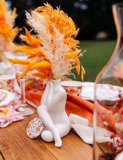 Buket zobene kaše od suhe senfa 70 cm