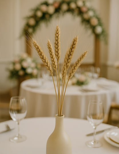 Buket prirodnih ušiju pšenice 60 cm