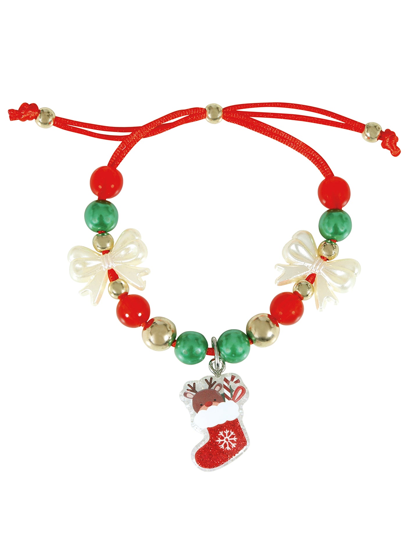 Božićna narukvica od čarape