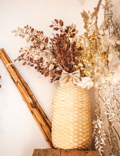 Grana sa zlatnim šljokicama, 65 cm 