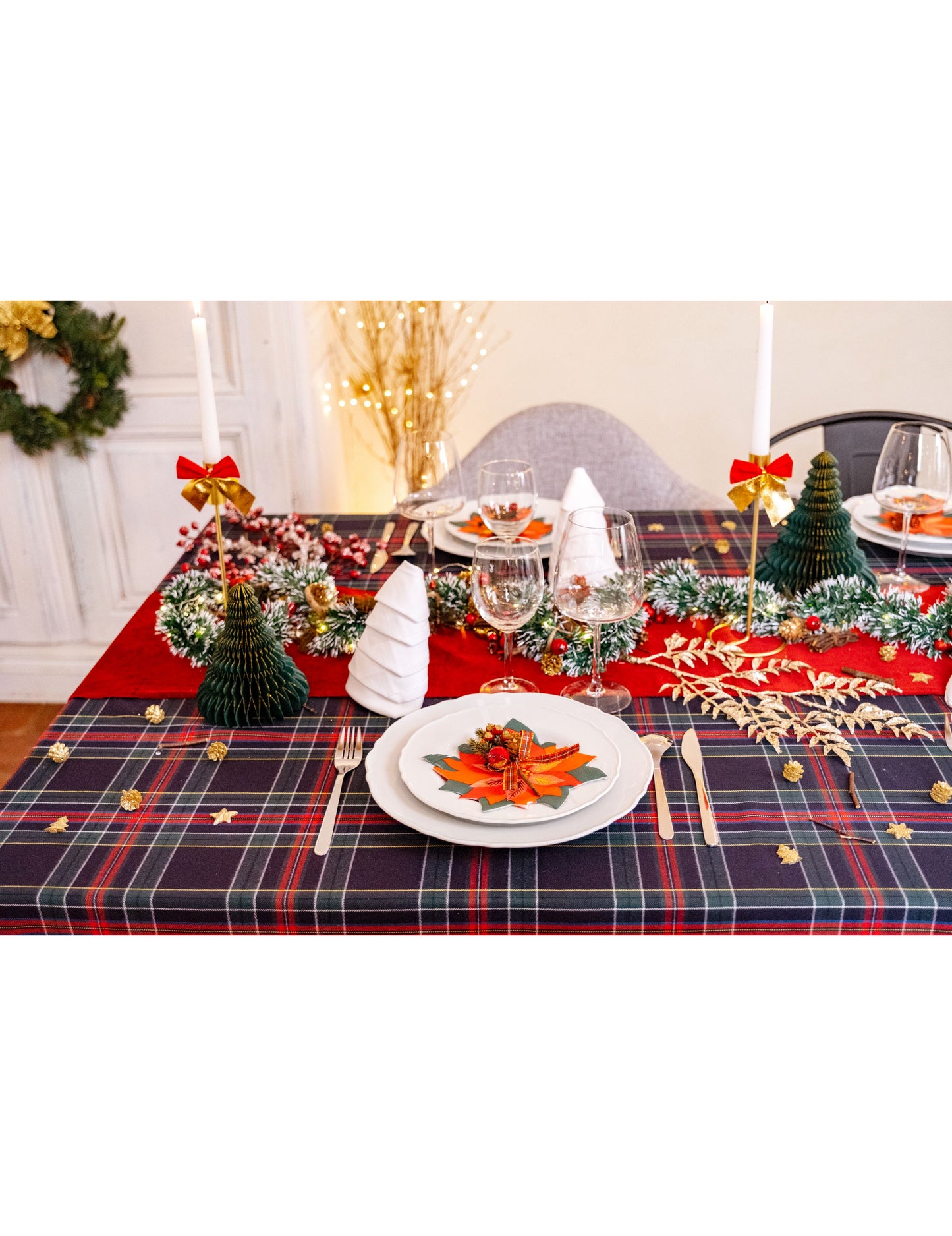 Grana sa zlatnim šljokicama, 65 cm 