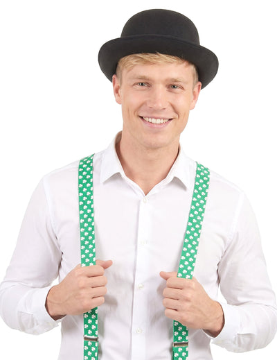 Zelene trake s bijelom djetelinom Saint Patrick
