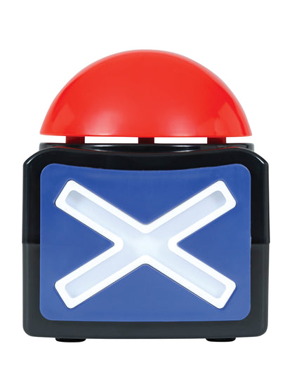 Vue de face du Buzzer X lumineux et sonore