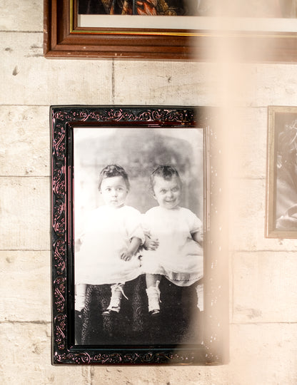 Halloween okvir za slike za bebe s mijenjajućim licima 38 cm 