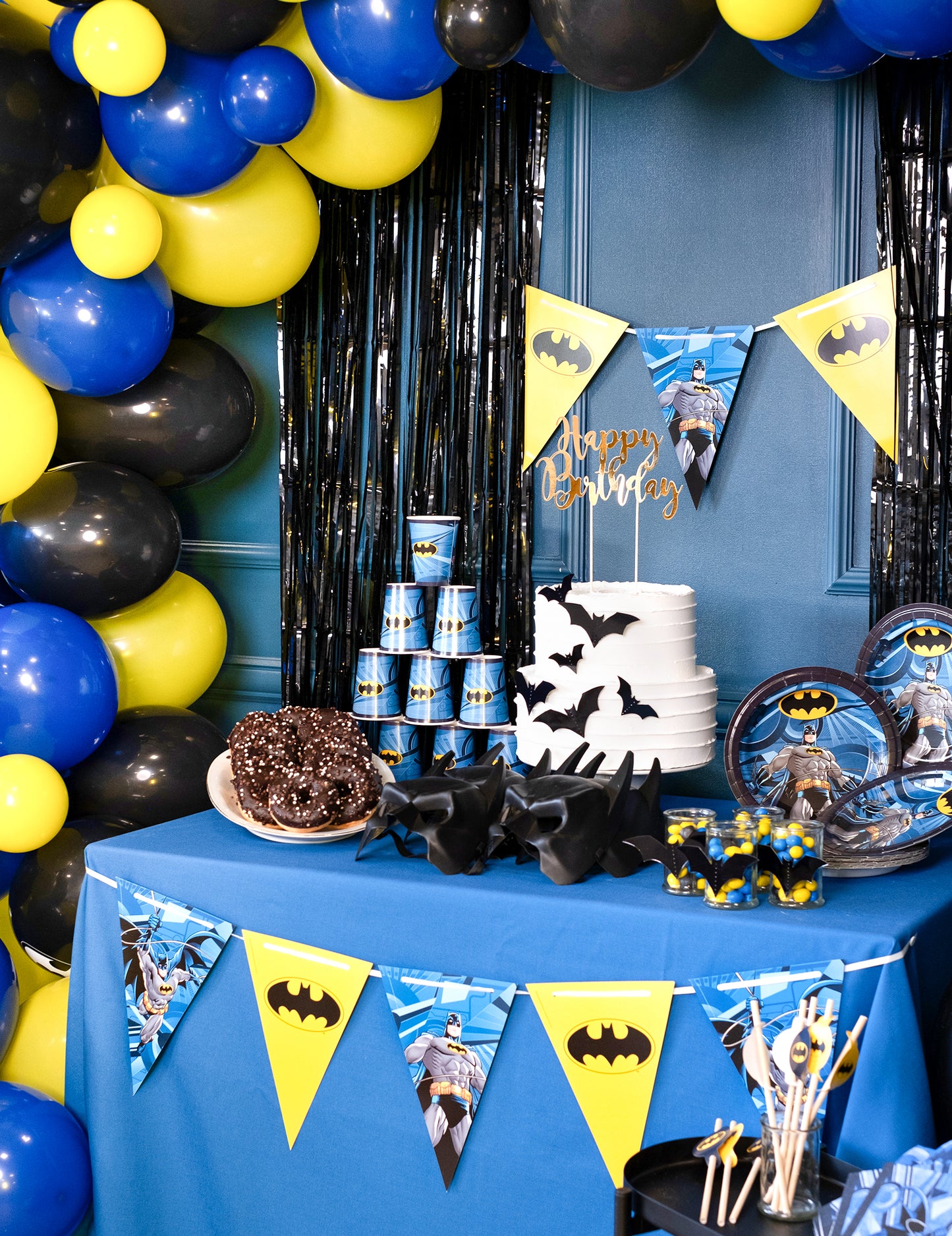 Torta Topper u Happy Birthday Gold Metallic 22,5 cm