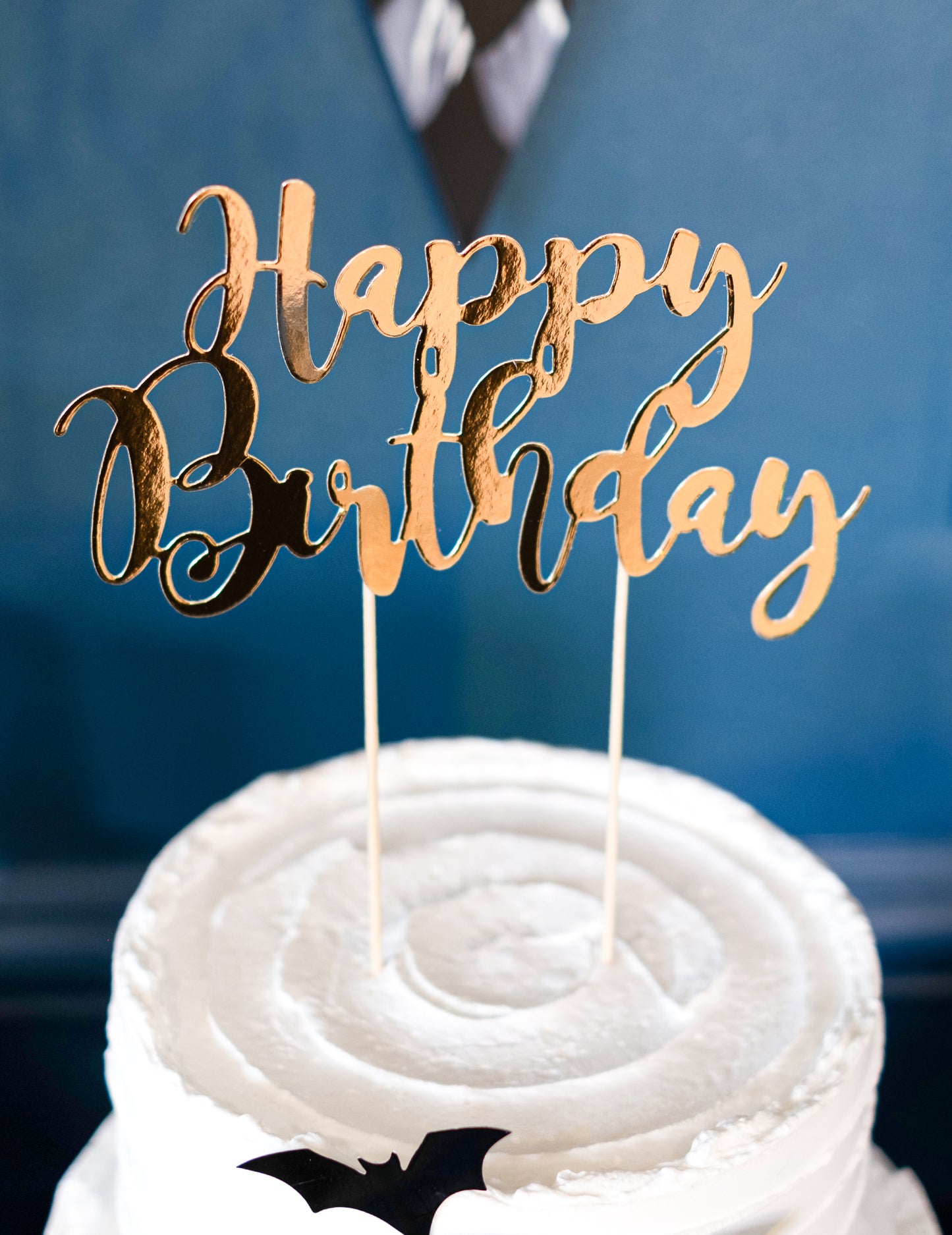 Torta Topper u Happy Birthday Gold Metallic 22,5 cm