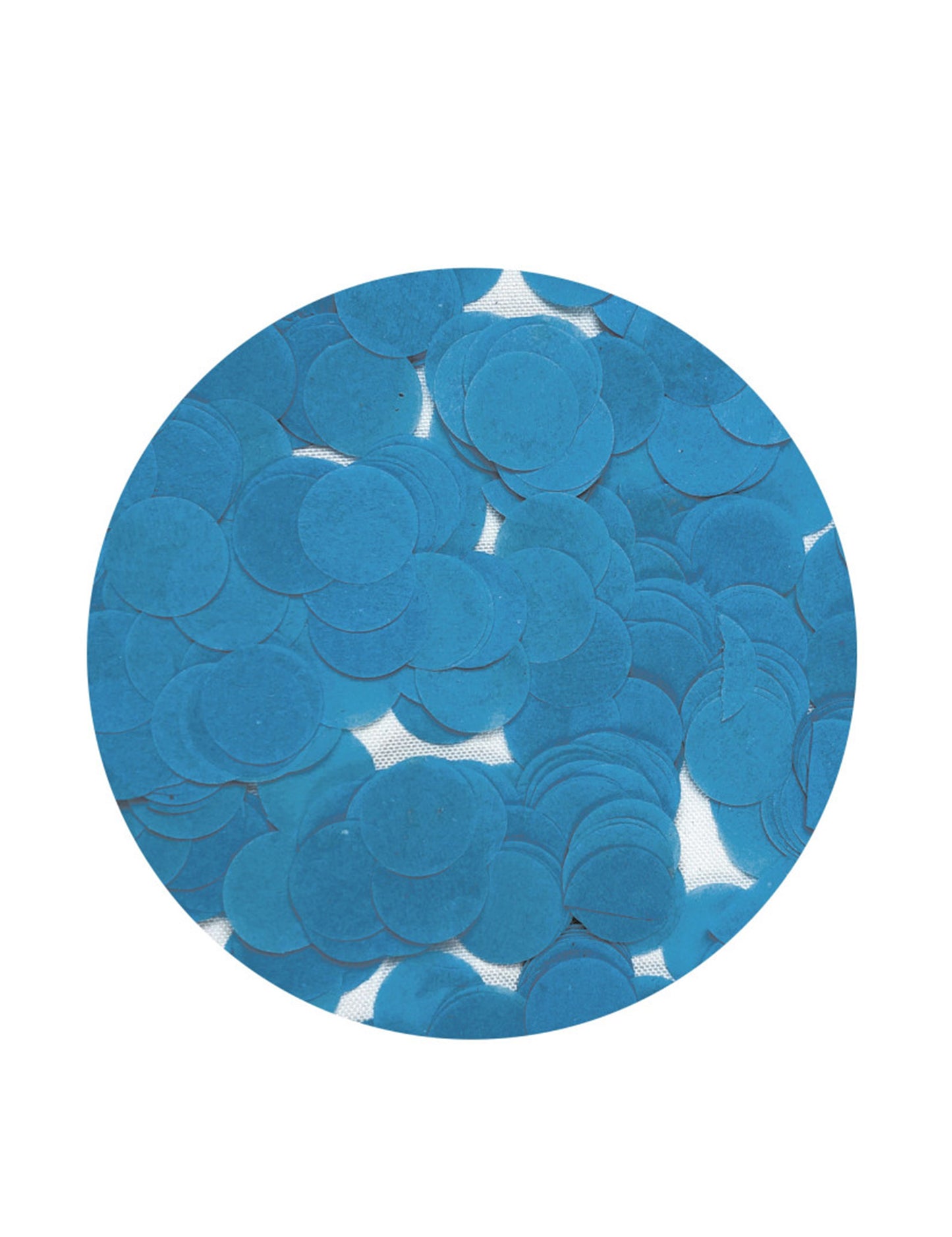 Plavi top s konfetima za otkrivanje spola 28 cm