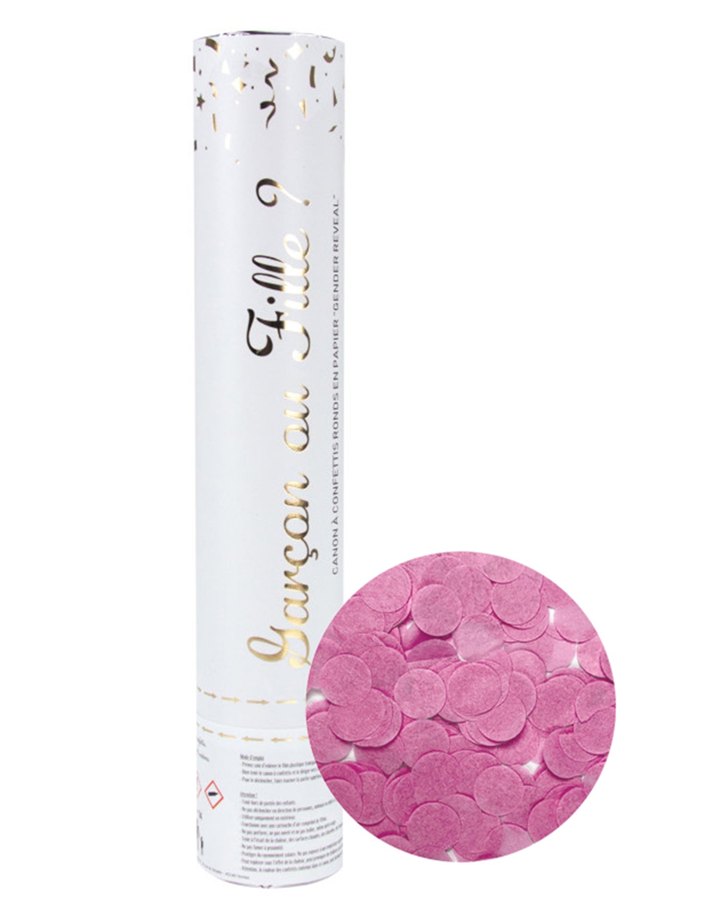 Pink rod otkriva konfete top 28 cm