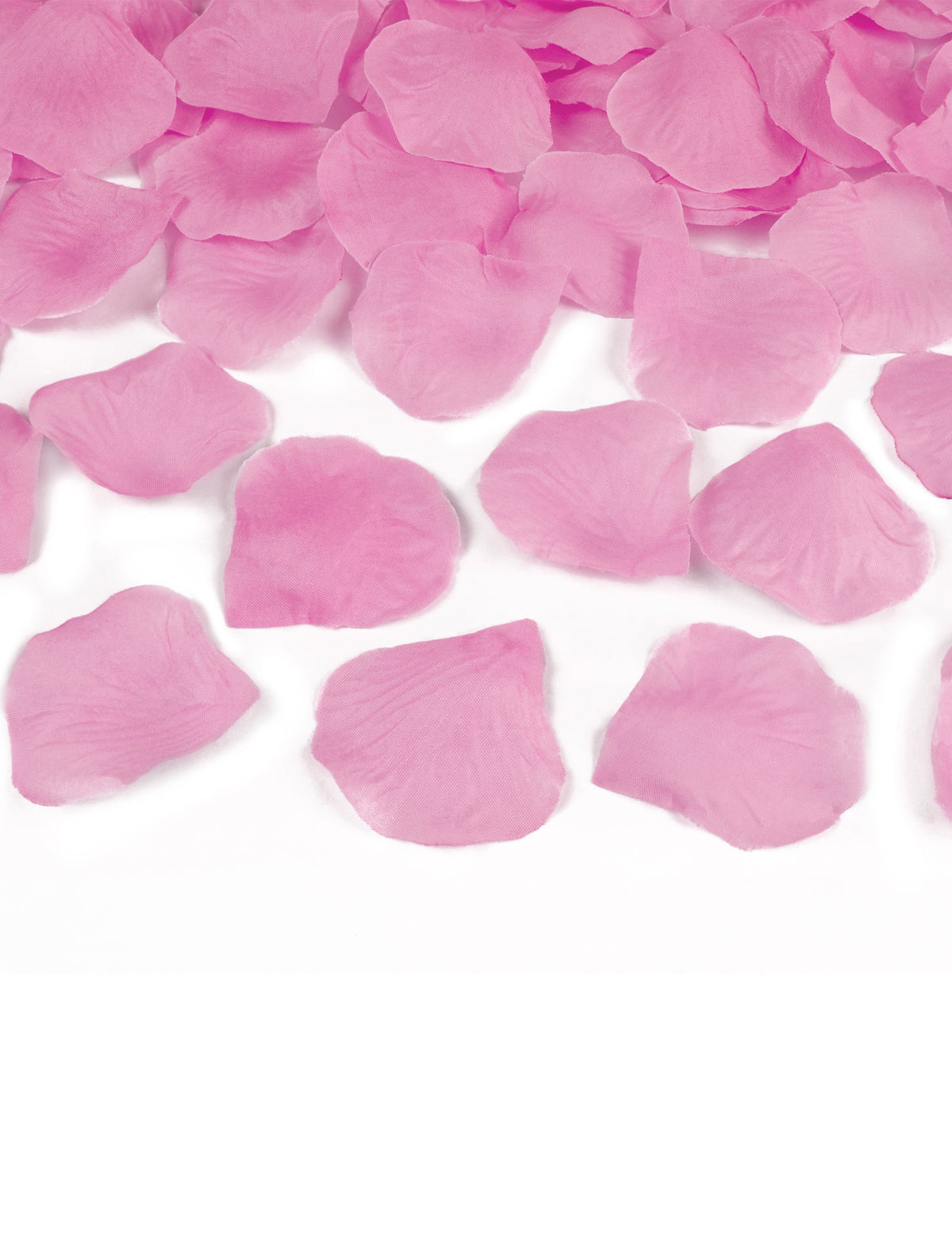 Détail des pétales roses du canon à confettis pétales pour fête
