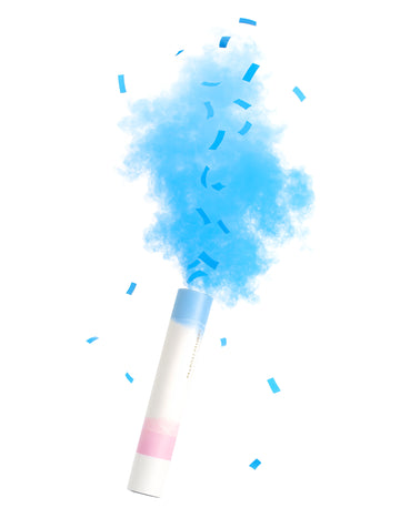 Barutni top i plavi konfeti 30 cm