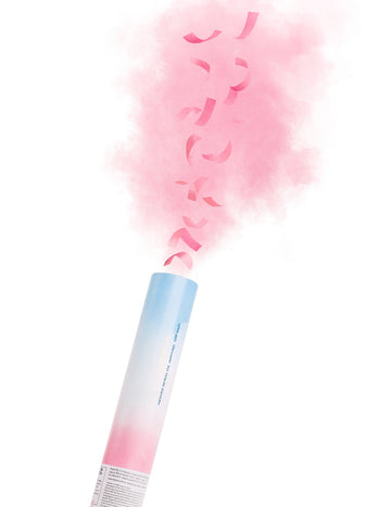 Barutni top i ružičasti konfeti 30 cm