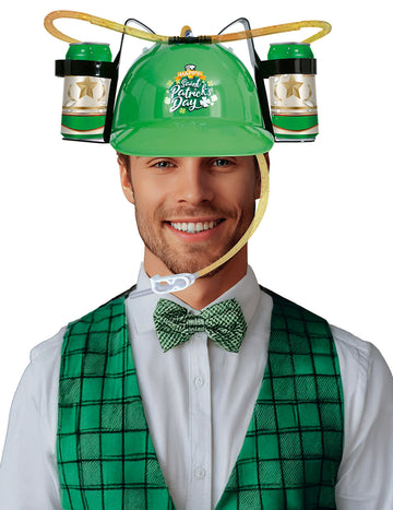 Zelena kaciga protiv žeđi za odrasle za Svetog Patrika 