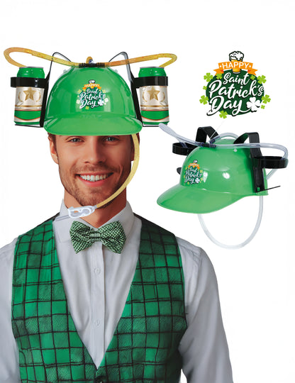 Zelena kaciga protiv žeđi za odrasle za Svetog Patrika 