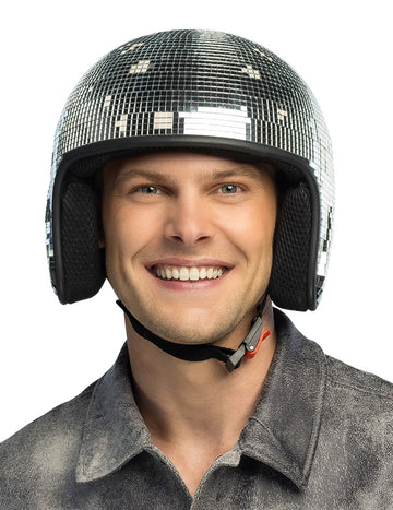 Odrasli disko zrcalni kuglični slušalice