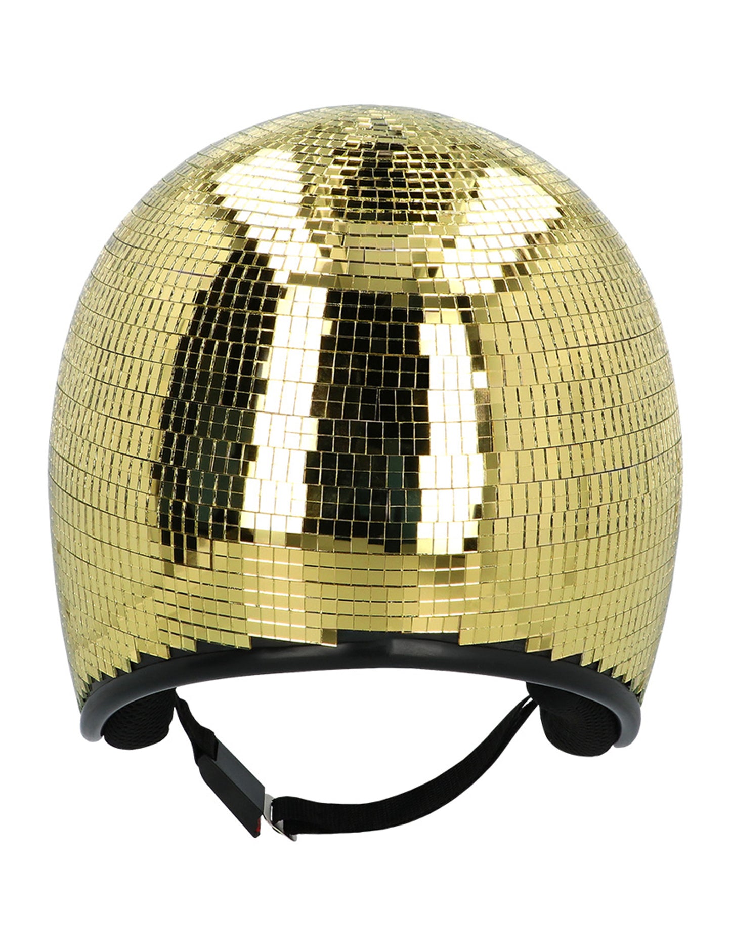 kaciga za odrasle zlatne disko kugle