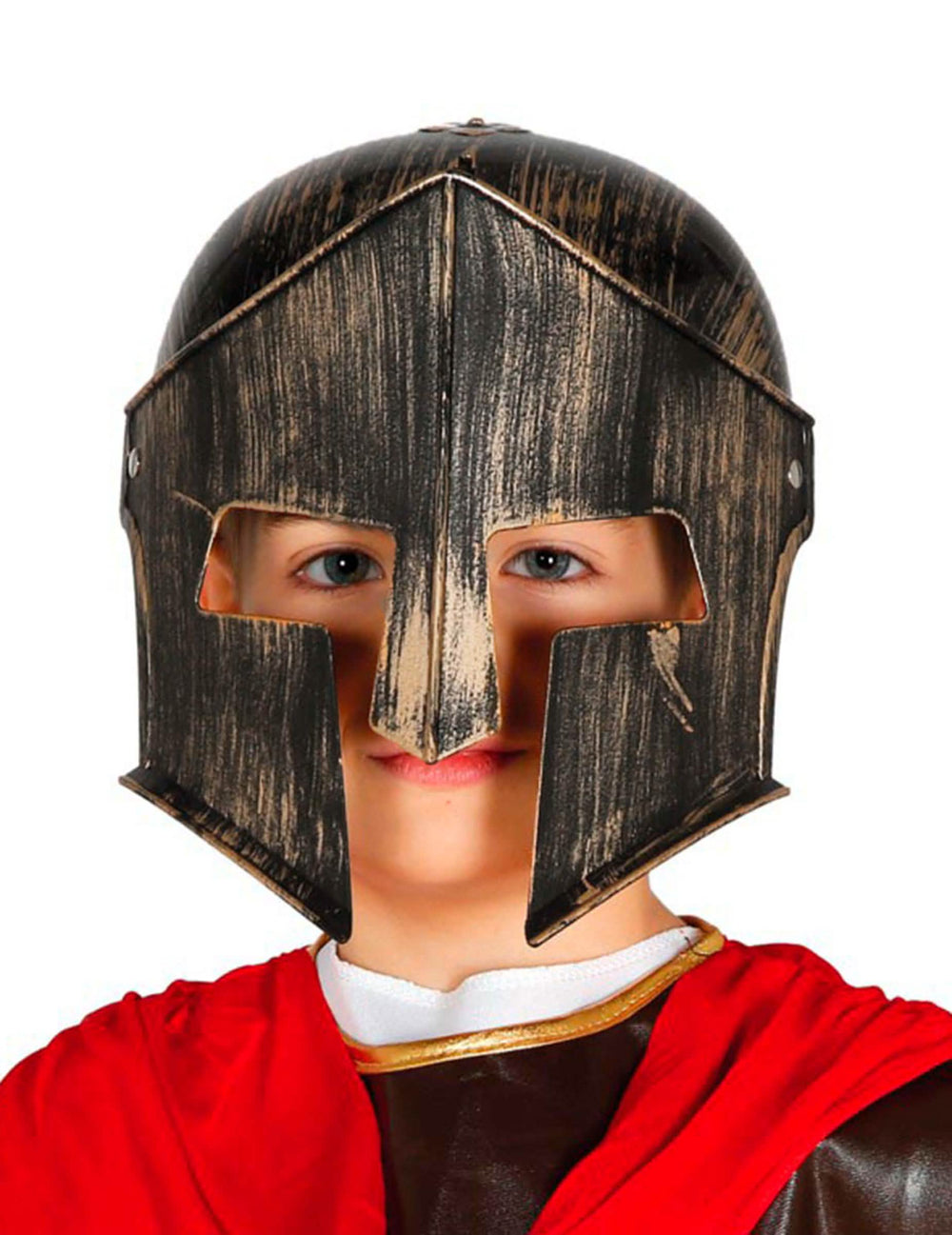 Krupni plan dječje kacige za gladijatora