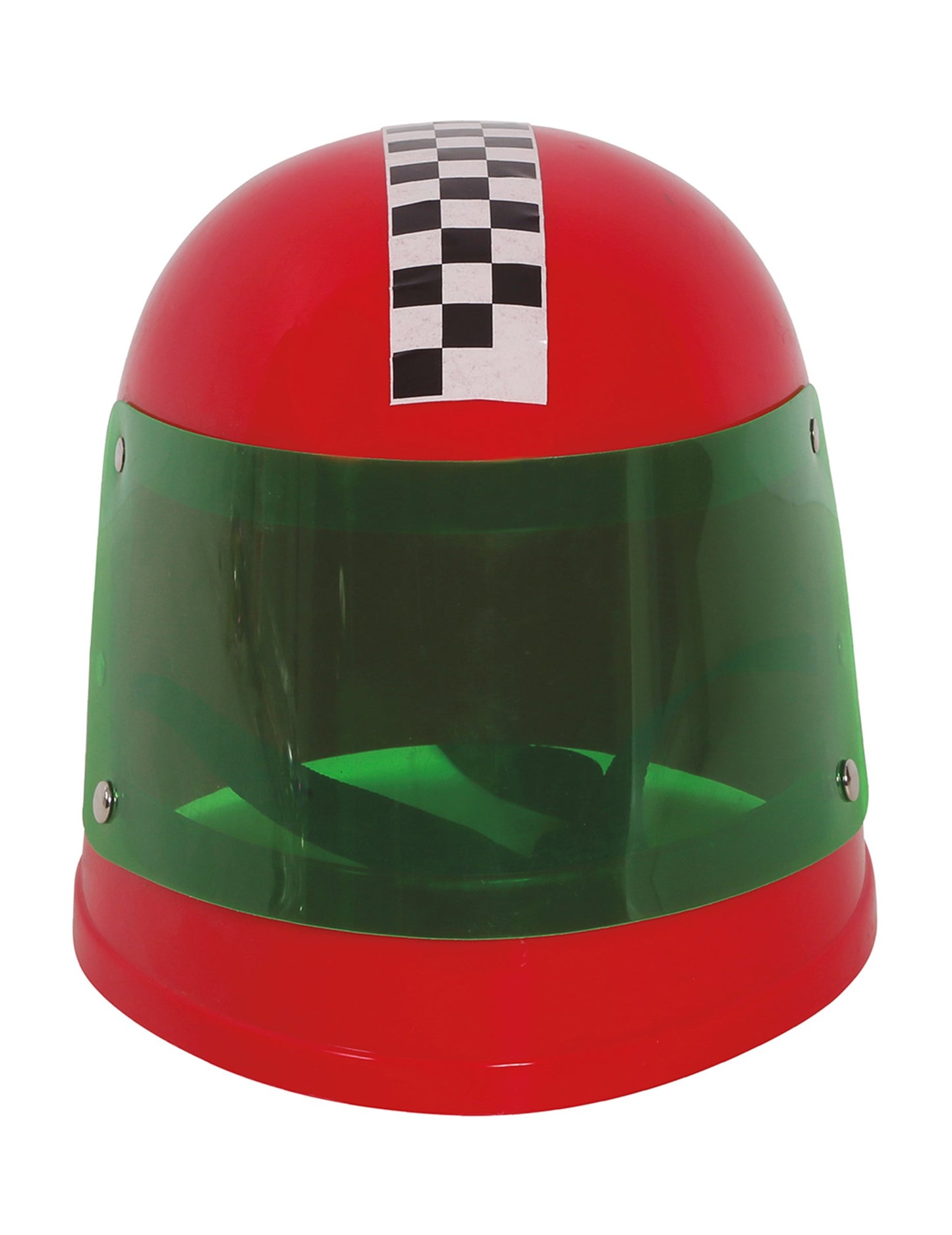 Crvena dječja formula 1 pilot kaciga