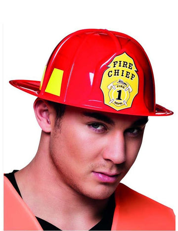 Crvena vatrogasna kaciga za odrasle 