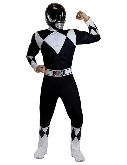 Black Power Ranger kaciga za odrasle