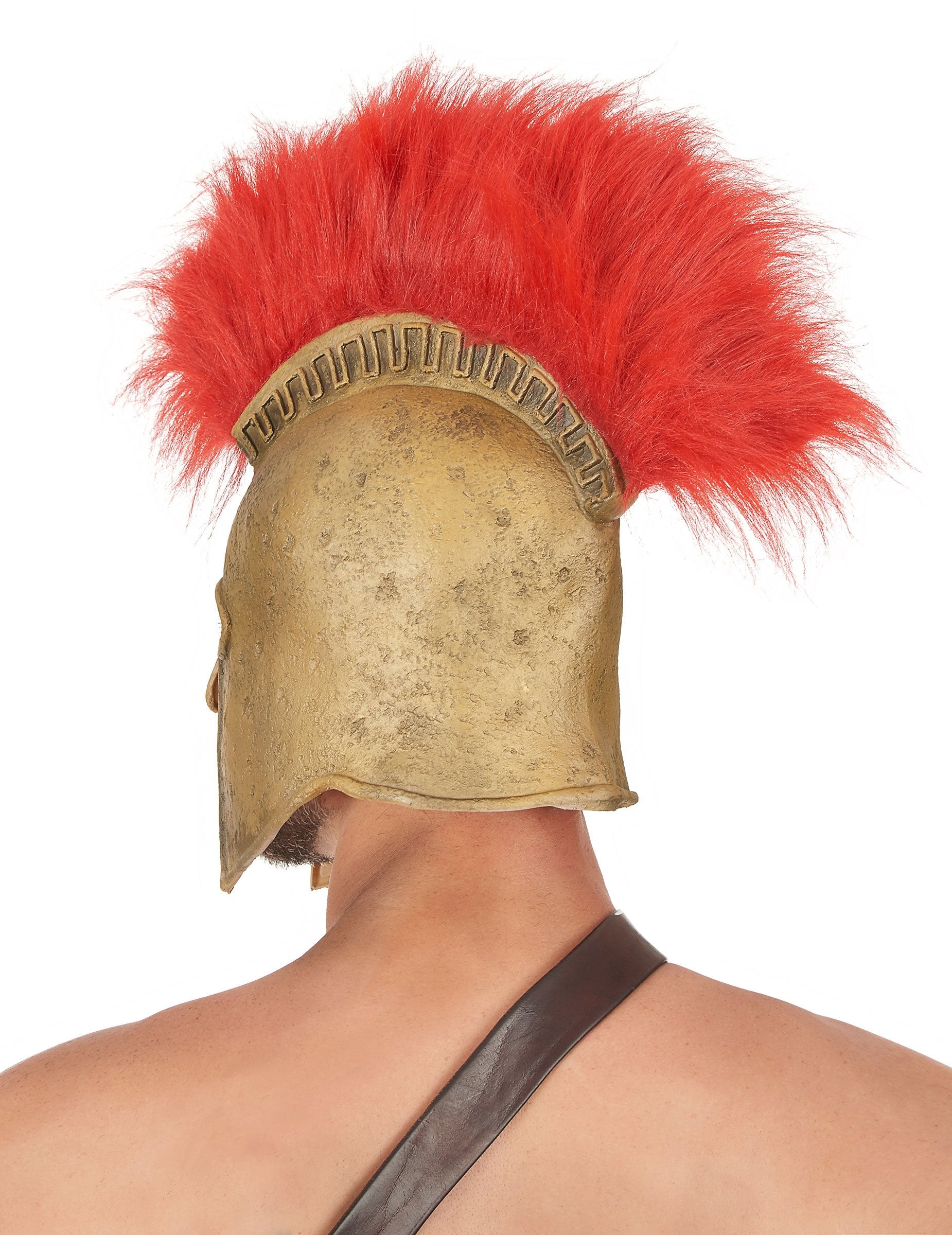 Pogled straga na luksuznu rimski gladijatorsku kacigu