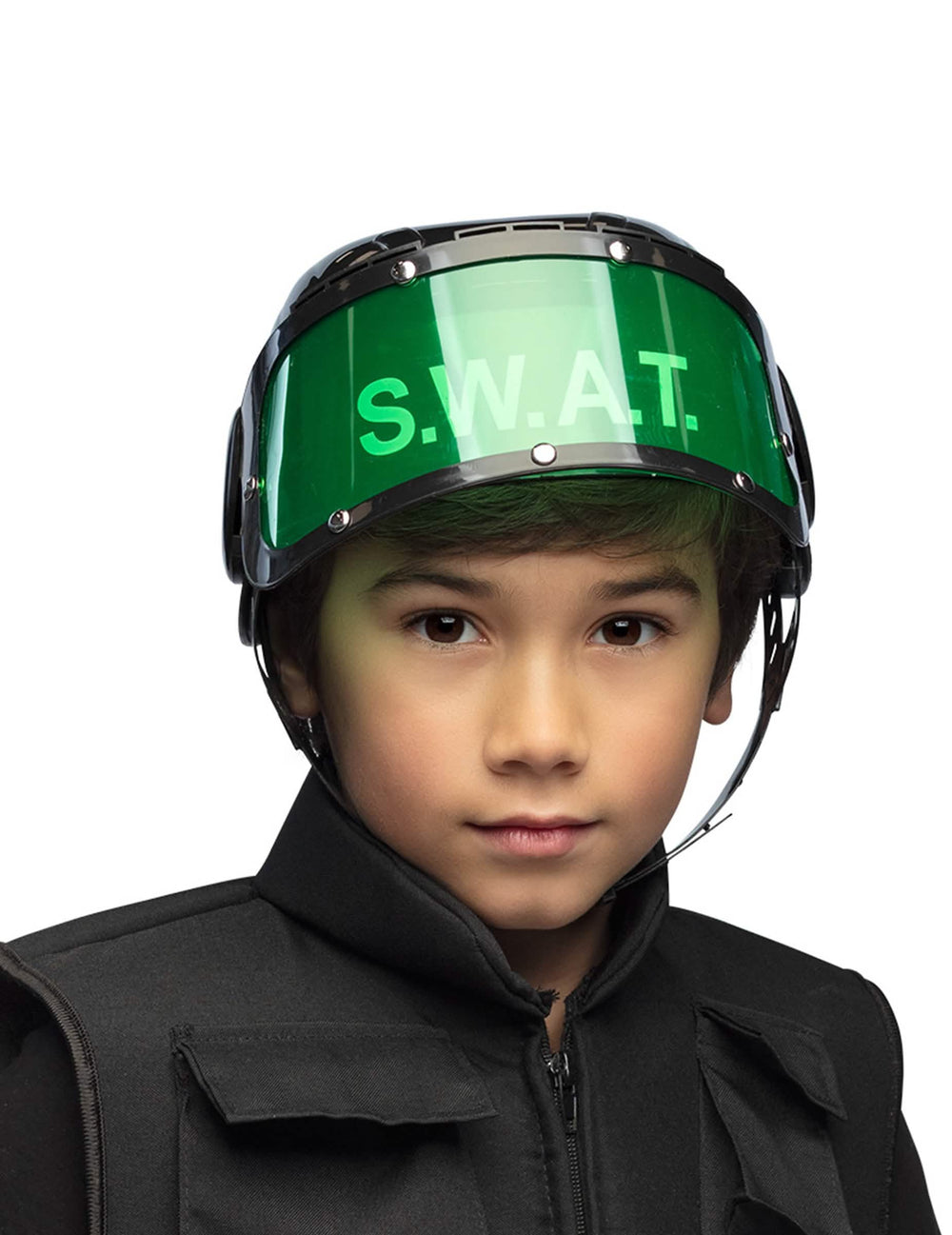 Krupni plan vizira SWAT kacige za dijete