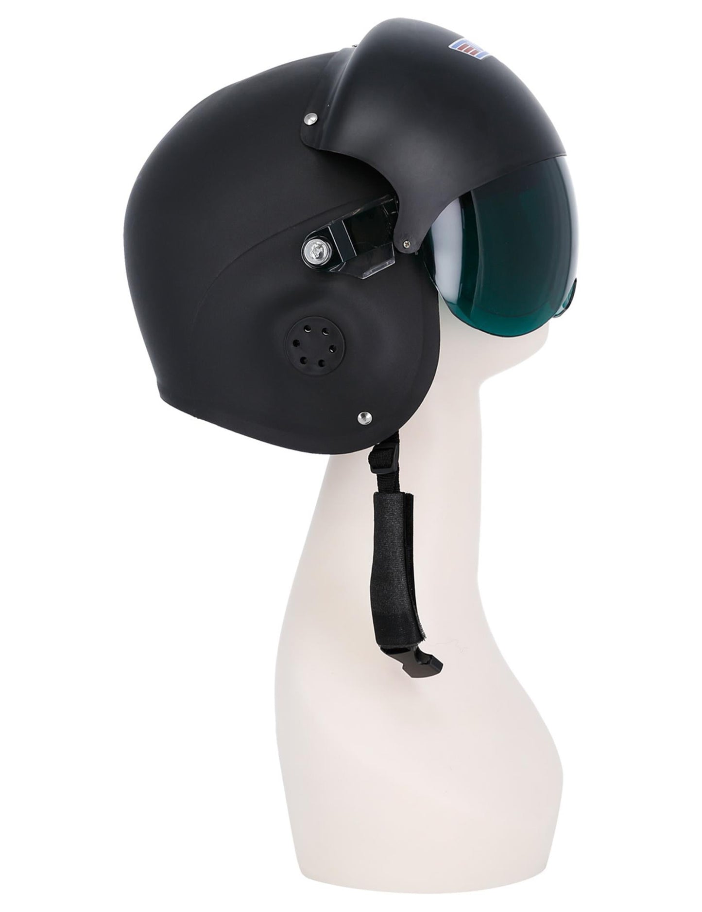 Gornji pištolj deluxe crna kaciga za odrasle