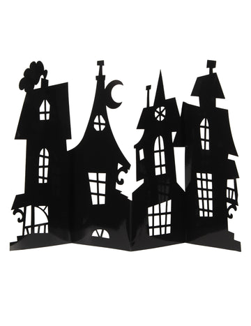 Središnji ukras crne uklete kuće 60 x 38 cm karton