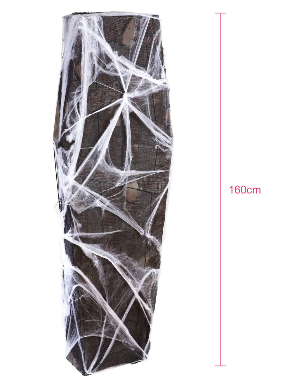 Lijes Halloween za dekoraciju s bijelom paučinom