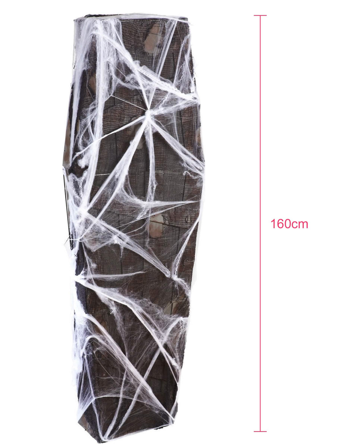Lijes Halloween za dekoraciju s bijelom paučinom